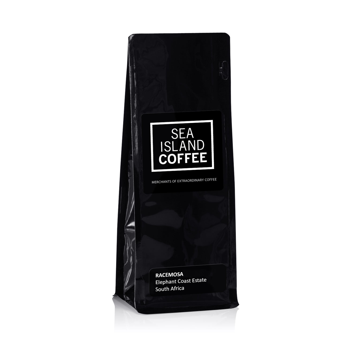 Sea Island Coffee 125g Bag product for Coffea Racemosa, from South Africa. 