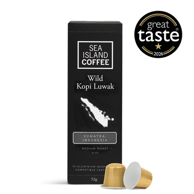 Wild Kopi Luwak Coffee Pods, Sumatra