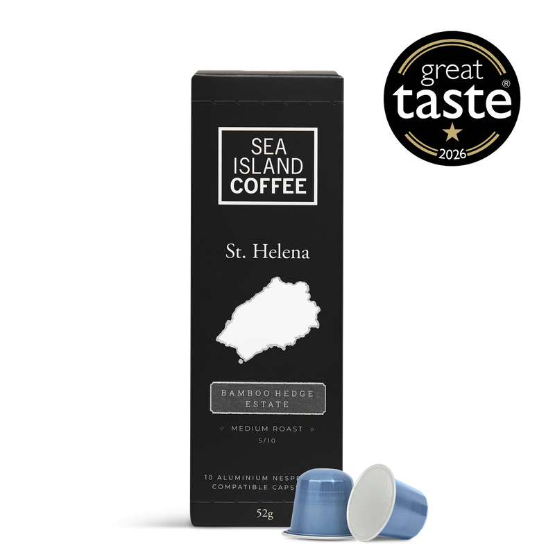 St Helena Coffee Pods, Bamboo Hedge Estate