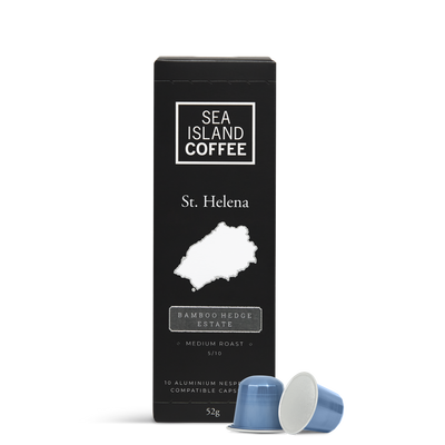 St Helena Coffee Pods, Bamboo Hedge Estate