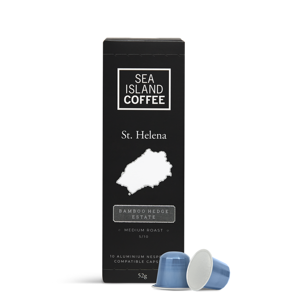 St Helena Coffee Pods, Bamboo Hedge Estate