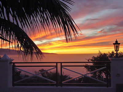 Canary Islands sunset.